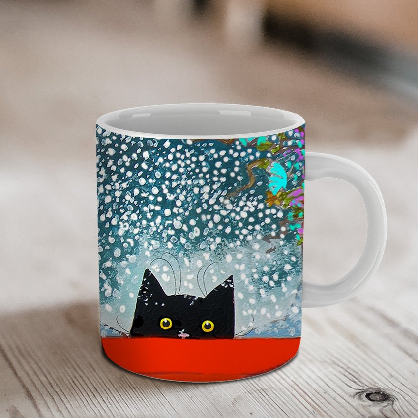 ToniGoffe's tweet photo. To celebrate the launch of my new website I'm giving you the chance to win this lovely 'Baby Its Cold Outside' mug! Make sure you're following me, and retweet for a chance to win! Winner announced 6pm Wednesday 15th July! #CatsOfTwitter #catstagram #win #competition #artist https://t.co/1AsalZaYYg