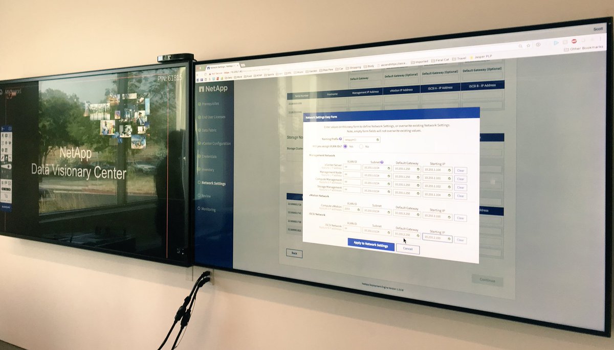 jasoniehl's tweet image. Hanging out in the #NetAppDVC with the teams setting up a @NetApp #HCI system! #datadriven