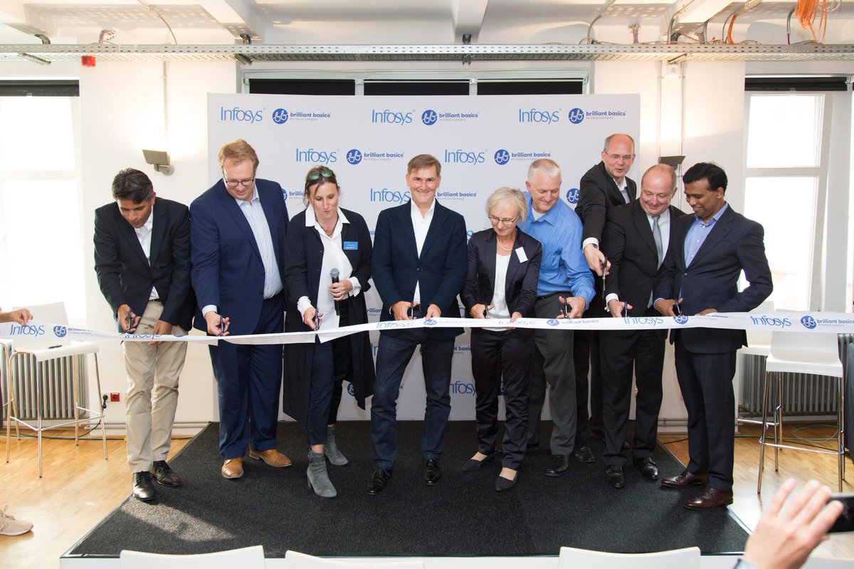 Infosys's tweet image. Infosys has set up new #DigitalStudio in Berlin to expand its digital capabilities. Powered by @BrilliantBasics, the studio will provide comprehensive &amp;amp; continued #DigitalTransformation solutions to clients #BrilliantBerlin infy.com/2NvVVAD #NavigateYourNext #BeBrilliant