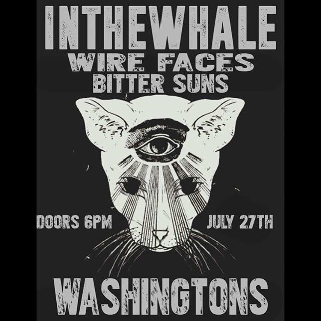 WireFaces's tweet image. Next Friday 7/27 we have the privilege of supporting @in_the_whale at @washingtonsfoco! Get early bird tickets in profile link! #inthewhalesucks ift.tt/2zVSDoA