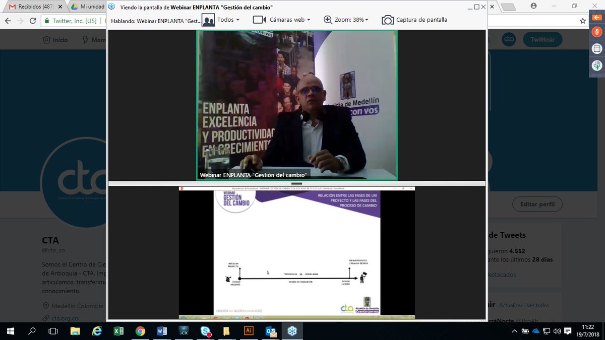 cta_co's tweet photo. #enplanta de @AlcaldiadeMed y @cta_co, al aire con el Webinar Gestión del Cambio, invitado Norman Velásquez Álvarez, ingresa a través de https://t.co/e48plP4qUf https://t.co/a7YSRgU5Rq
