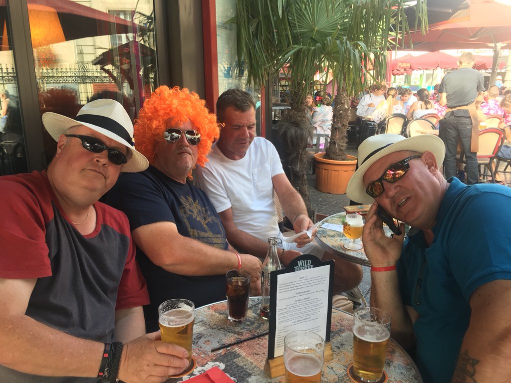Got to St Quentin and ready for the signing in evening to start the Busted Rally tomorrow great to see that some of the boys have let their hair down <a href="/BustRallies/">Bust Rallies</a> cheers From the team