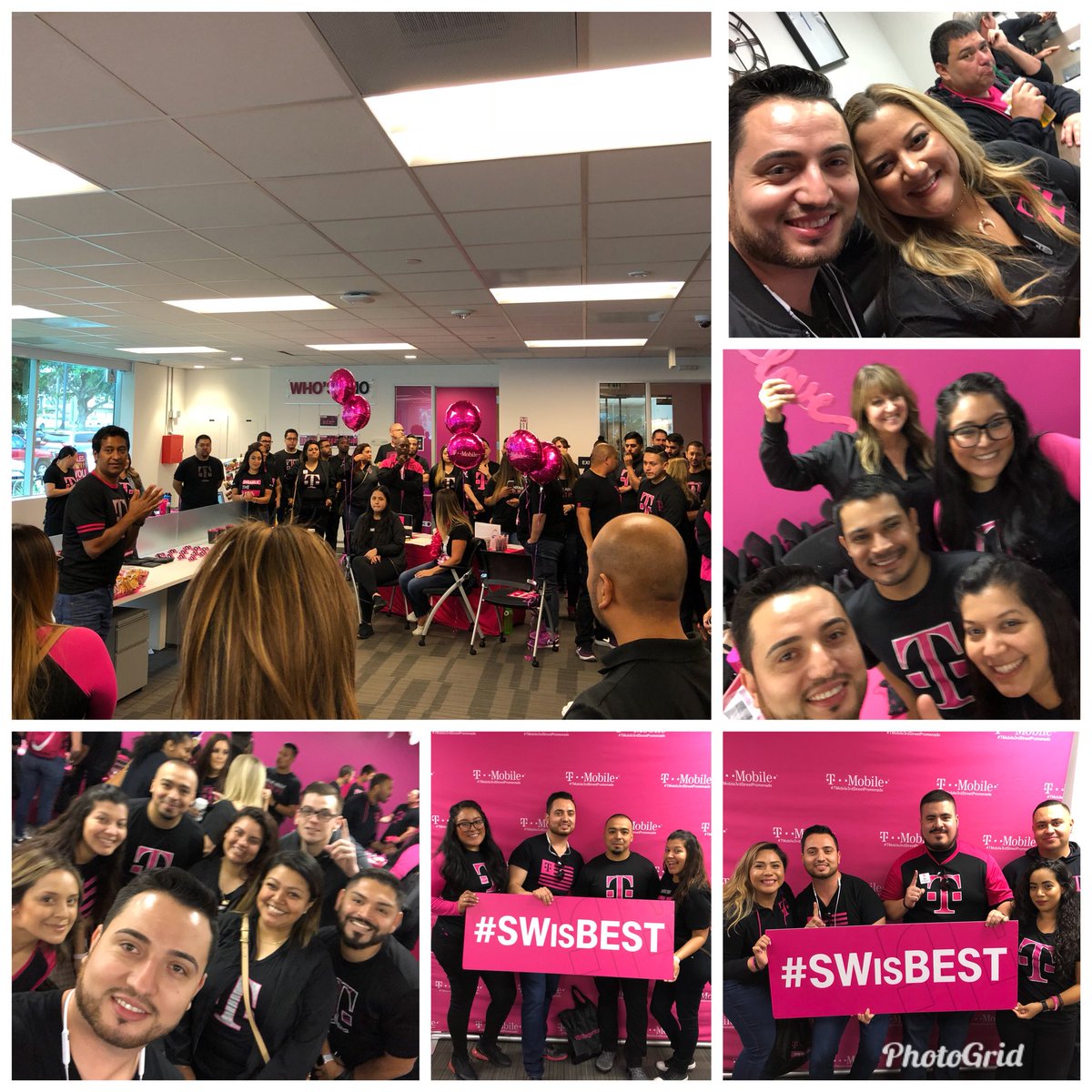 O_CovarrubiasW's tweet photo. T-Mobile is the best place to work because we stand behind the growth and development of our people 🤝 #SWCareerFair2018 We are #Prepared2Win and  #Ready2RockIt 💪😎 @SamSindha @ISLila @BryanThompsonSW https://t.co/gM6Q0gtIRm
