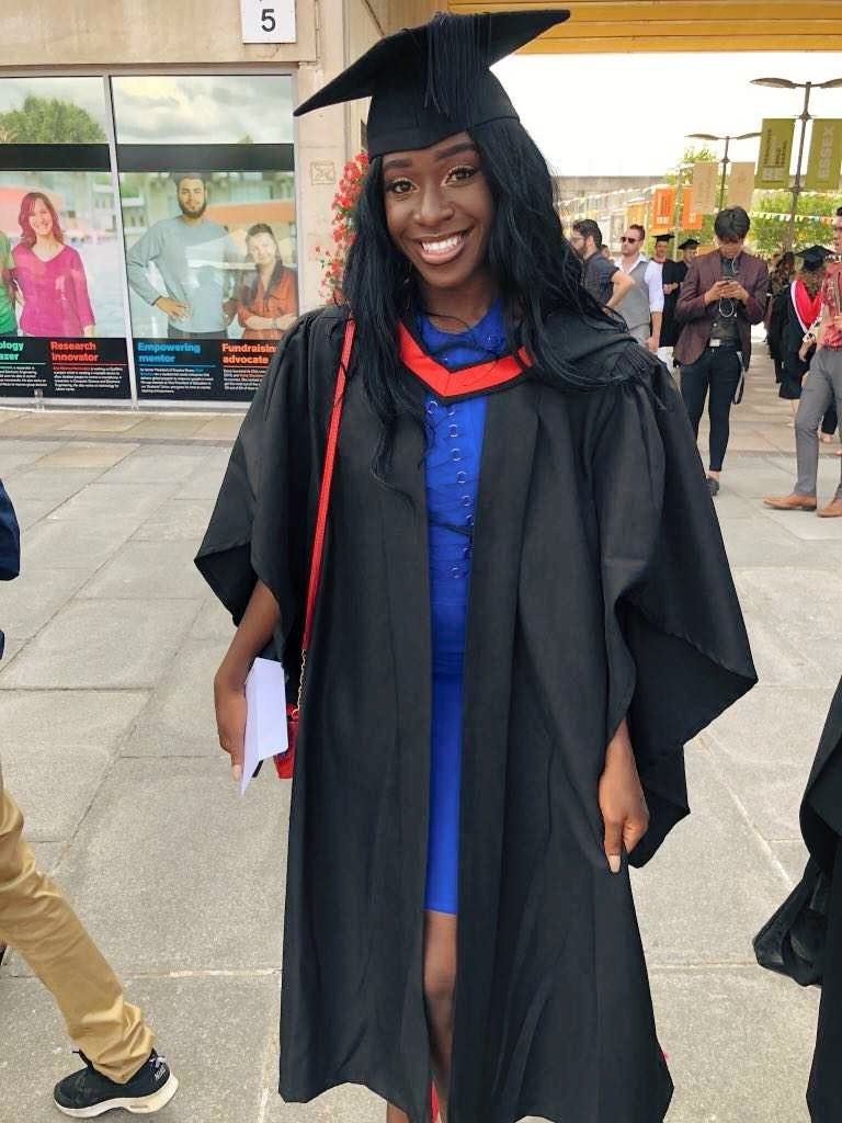 4 years ago I was stressing about even getting into uni 😂 

Today I graduate with a 2:1 in  BA Criminology with Social Psychology (with Honours)

When God gives you a crown can't nobody take that away !
 #EssexGraduation