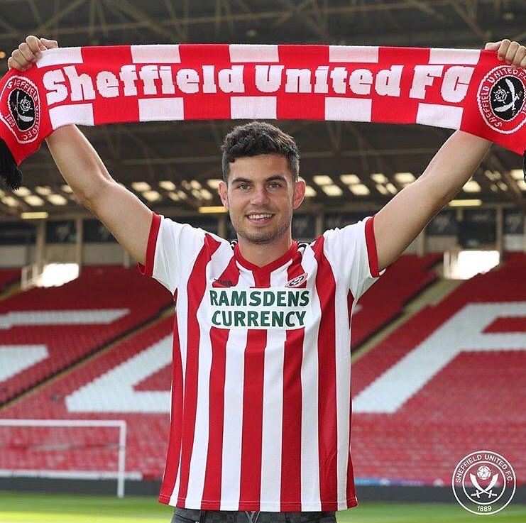 I am absolutely delighted to have signed for <a href="/SUFC_tweets/">Sheffield United</a> today. I can’t wait to get started and be part of this great club. Looking forward to getting going with the lads now can’t wait to see you all at the Lane! ⚔️😀🔴⚪️