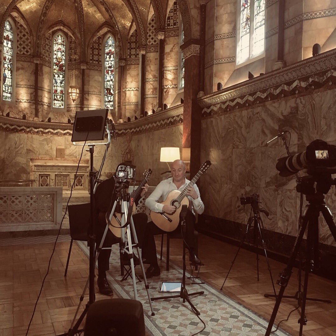 londonstrings's tweet photo. A huge thank you to Mark and Chris for this mornings video shoot. Here’s a few photos to show how special it was. Look out for the video! https://t.co/Ody3qlK365