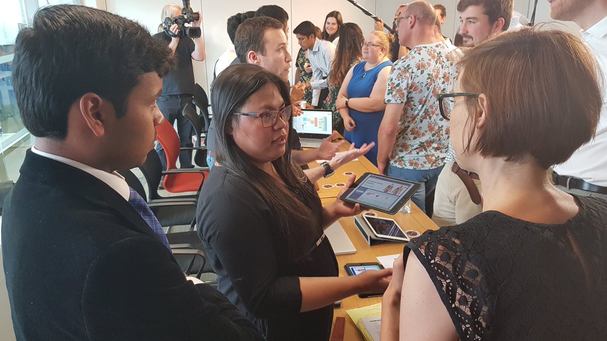 BeMyAppEMEA's tweet photo. @studywithpower and their iPad solution! What do the workers of @Elsevier_Ed think about it?
#ElsevierHacks https://t.co/y8un9K4cZB