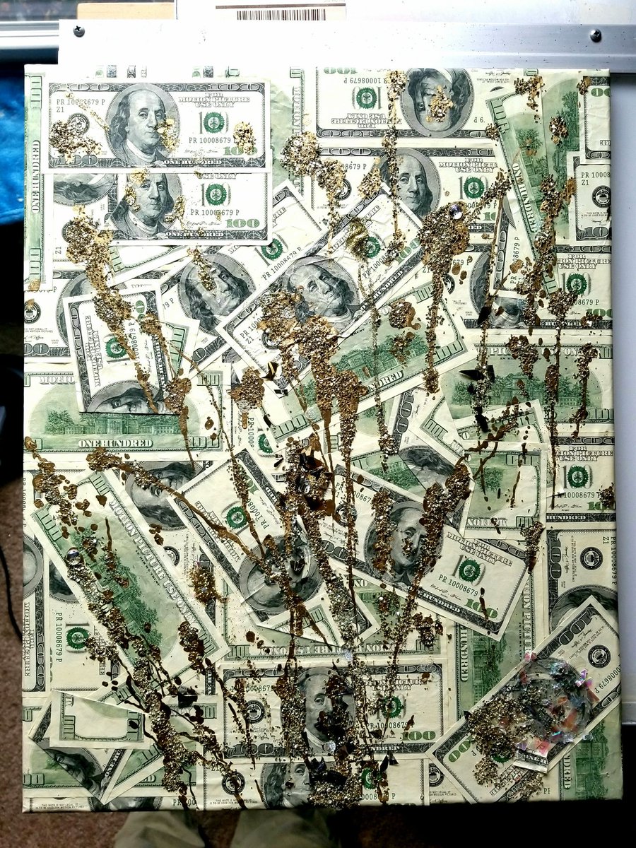 EnragedRichard's tweet photo. "Lust for Luxury - Money Shot"
#eroticart #eroticdecor #moneyshot #gold #benjamins https://t.co/pxm407xuMn