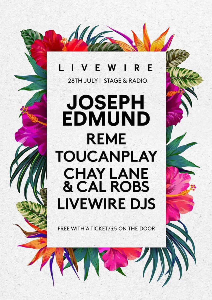 Next Saturday at <a href="/stage_radio_mcr/">Stage & Radio</a> 

Grab your free ticket here : skiddle.com/whats-on/Manch…

🖤