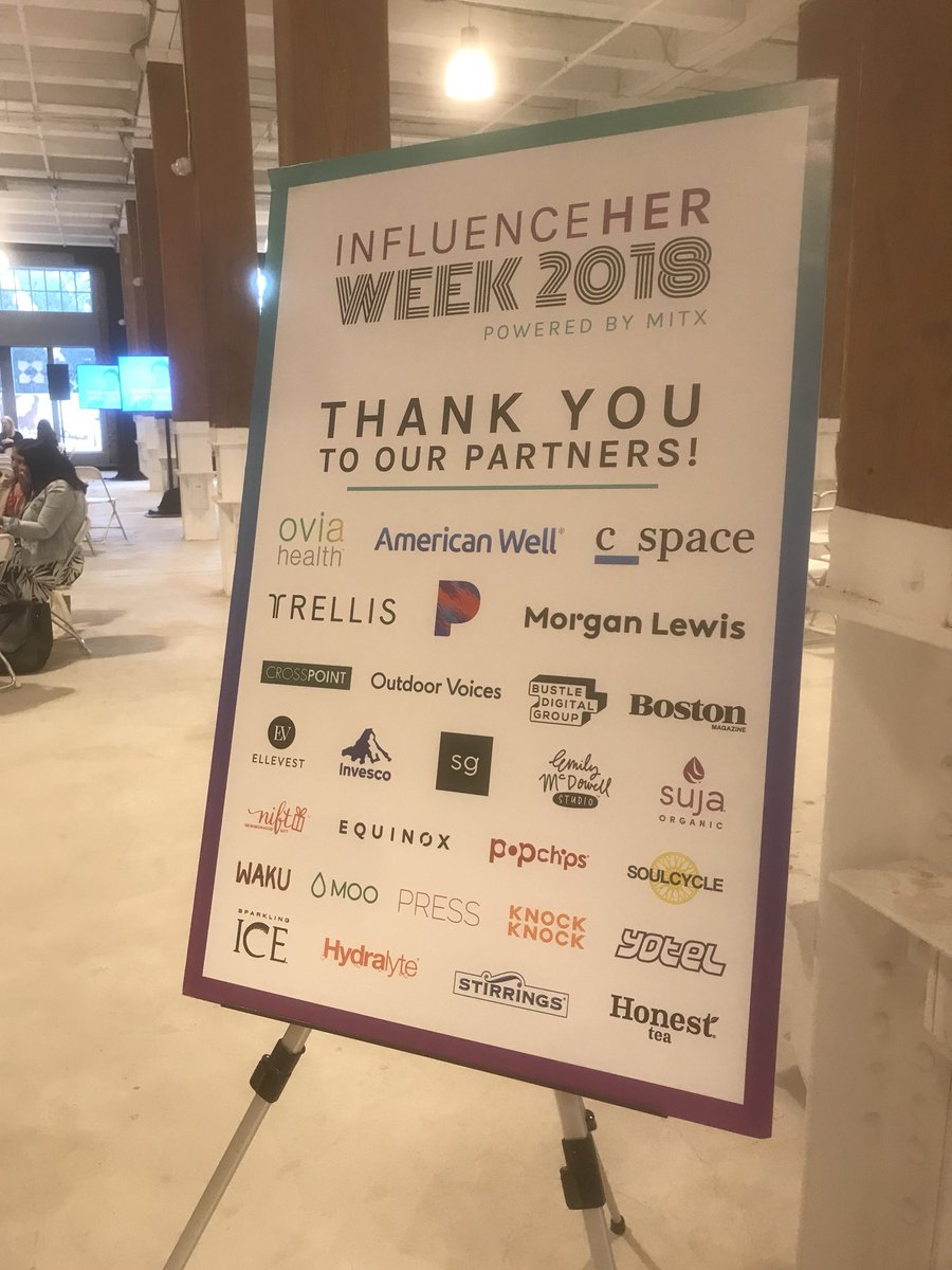 Excited to speak at Influencher <a href="/MITX/">MITX</a>  this morning on hacking #FemTech to improve your #healthandwellness!