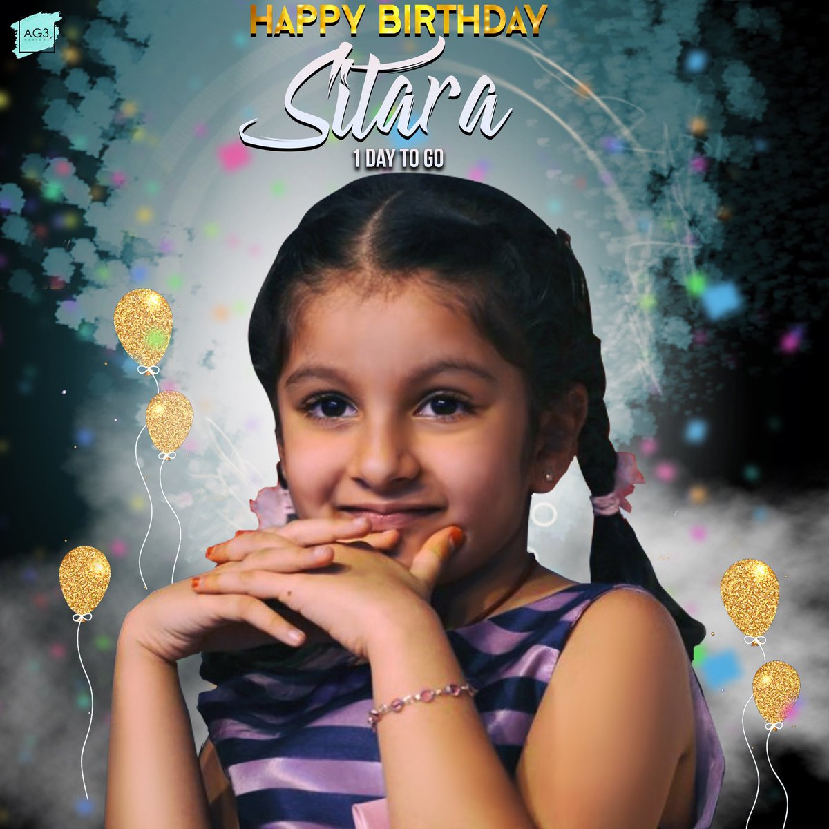 F4eedomFighter's tweet photo. Wishing a Very Happy birthday Cutest #Sithu
#HBDAdorableSITARA
@urstrulyMahesh https://t.co/ZKrpdK9ey9