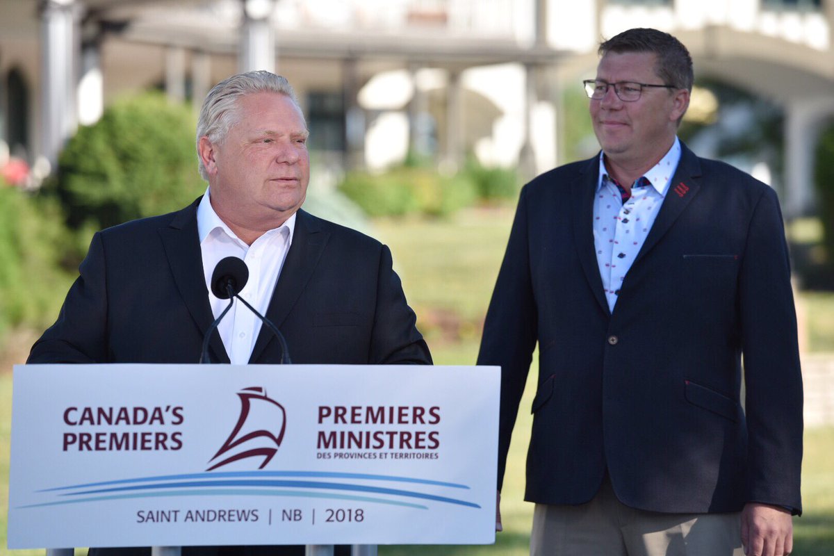 fordnation's tweet image. Today I announced that Ontario will stand with the people of Saskatchewan to fight the federal carbon tax. We will be joining their legal case to prevent the federal government from imposing a costly carbon tax on the people of our great provinces.
news.ontario.ca/opo/en/2018/07…