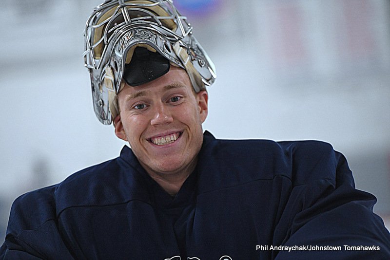 TomahawksHockey's tweet photo. Goaltender Kade Phipps is smiling because we are getting closer to hockey season!

How excited are you for the 2018-19 season to start? https://t.co/aL4CiU6le0