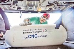 Emirates Transport Completes 320 Conversions to CNG in Six Months of 2018 - ngvglobal.com/blog/emirates-… Etihad Centre, a subsidiary of Emirates Transport (ET) which specialises in converting vehicles to operate on compressed natural gas (CNG), announced it has modified 320 vehicle...