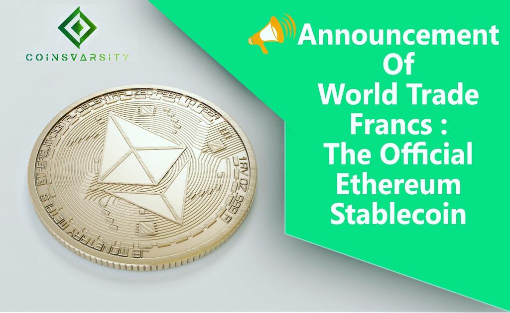 Hey! Here is the latest news about Ethereum's stablecoin announcement.
<a href="/coinsvarsity/">coinsvarsity</a> 
Visit : coinsvarsity.com/announcement-o…
#ethereum #Blockchain  #cryptocurrency #crypto #stablecoin #eth #coinsvarsity