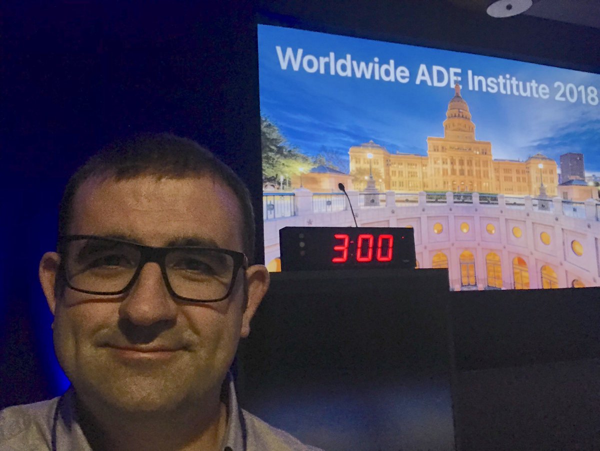 Garcialcubo's tweet image. Are you ready? I love the smell of showcasing in the morning. 😁 #AppleADEChat #ADE2018