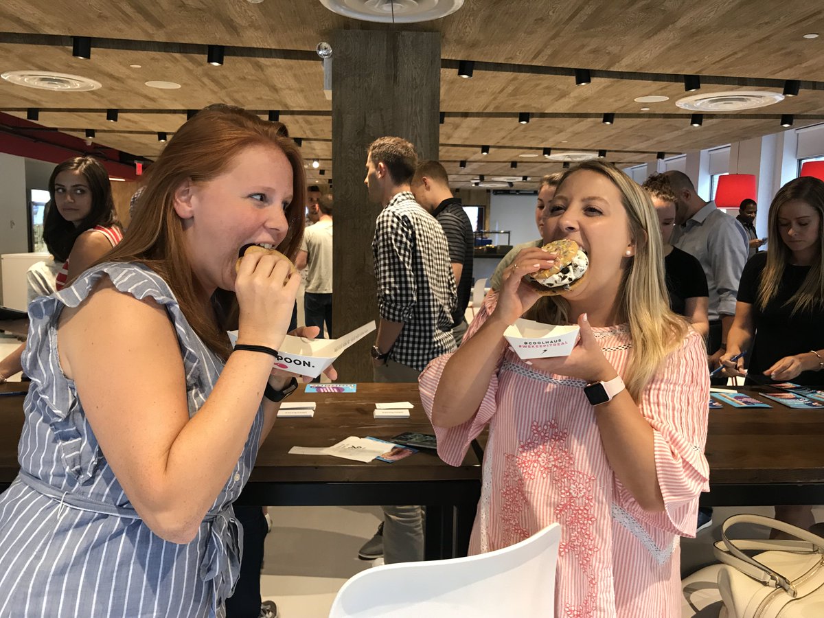 PlaybuzzBiz's tweet image. We recently learned 91 is a special number for us thanks to @Nielsen's study on digital agencies. They reported a 91% brand lift when using @Playbuzz! 

What else could we do but celebrate with 91 ice cream sandwiches for the first 91 people in line at @umworldwide? #GettingBuzz
