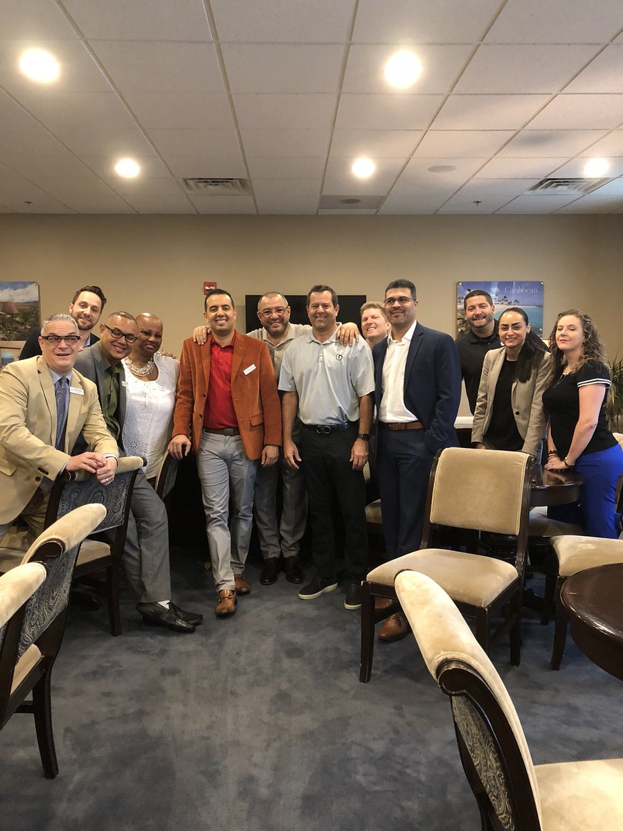 Team got a nice surprise visit from Tom Savino in our morning meeting ... ready and excited to deliver another successful day!! Thank you Tom for the support🤙