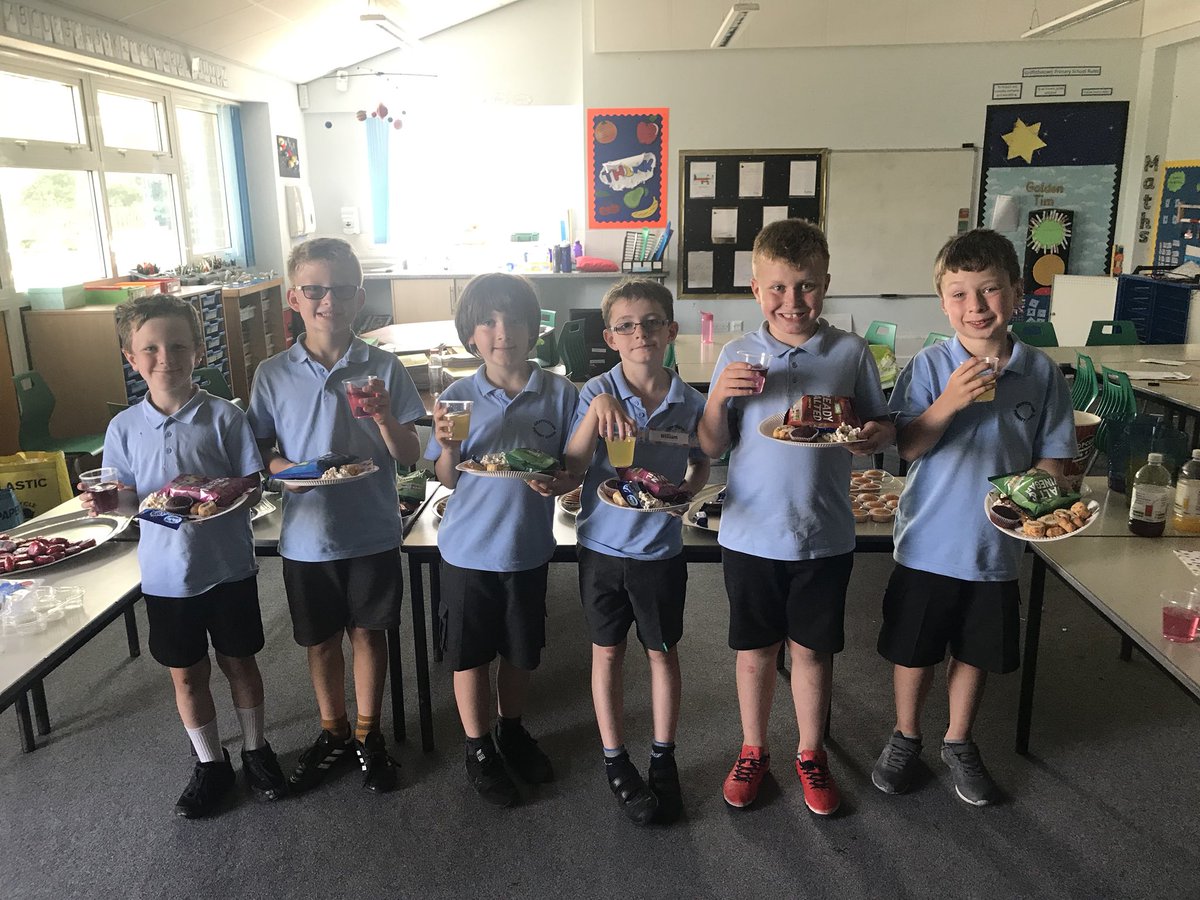 Griff_Y3_4's tweet photo. Filling our plates with treats for the film🎬🍿 https://t.co/QeB1EcZHMd
