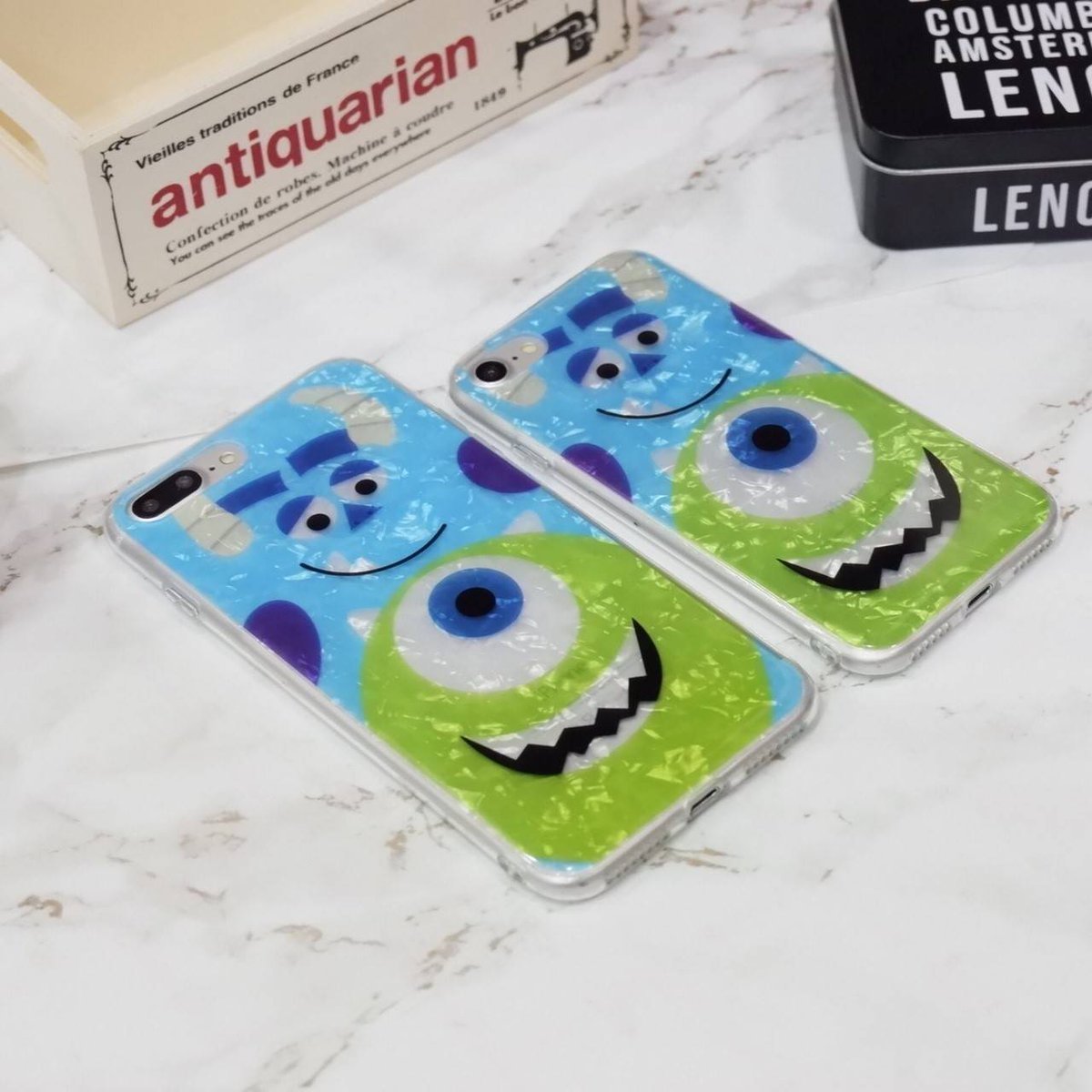 PppearShop's tweet image. เกล็ดน้ำแข็ง Mike Sulley
✔iphone 6,6s,6+,6s+,7,7+,8,8+,X
✔️ยางนิ่ม คลุมรอบเครื่อง แวววาว สวยมากๆ
✔ราคา 160฿