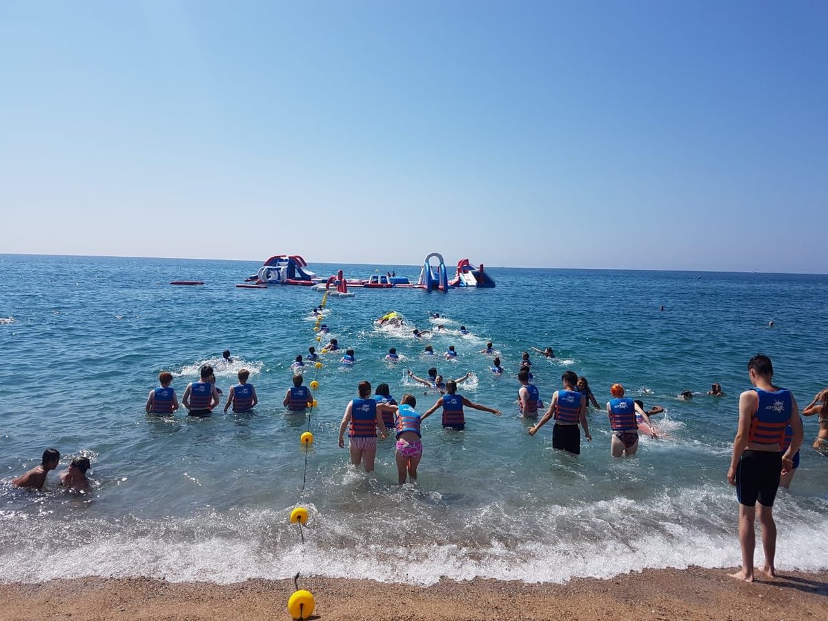 So far on the #RMTCostaBrava - beach ballet, inflatable fun and late night choral practice #choir #musictour #costabrava #seasonsoflove