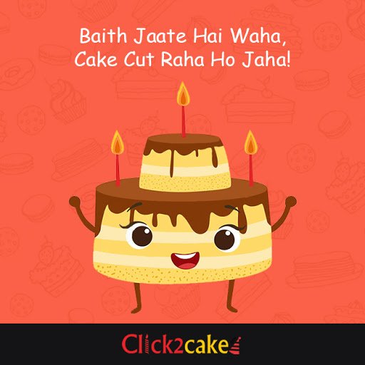 Click2Cake's tweet image. 😄😄
