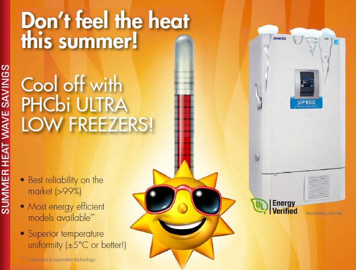 ESBE Scientific (@esbe_scientific) on Twitter photo DON'T FEEL THE HEAT THIS SUMMER! STAY COOL WITH <a href="/PHCbiomed/">PHC Corporation of North America</a> #UltraLowFreezers
en.esbe.com #BeatTheHeat DON'T FEEL THE HEAT THIS SUMMER! STAY COOL WITH <a href="/PHCbiomed/">PHC Corporation of North America</a> #UltraLowFreezers
en.esbe.com #BeatTheHeat