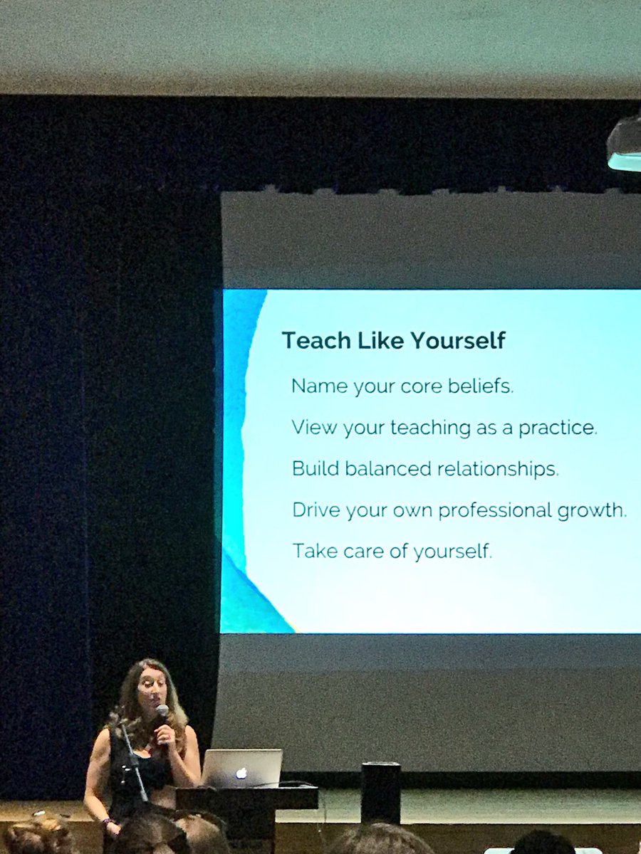 Miss_JJimenez's tweet image. “Being your TRUE self as a teacher is exactly what your students need”. ✨ Feeling empowered after this morning’s keynote speaker. #PARSUM18 @drgravityg