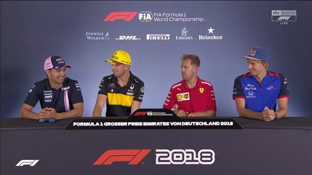 SkySportsF1's tweet photo. Q: If you owned a Formula 1 team would you spend £40million on a driver?
Perez: “Yes, I’d then hire myself.”
📺 Sky Go: https://t.co/fxH131oxfk
#SkyF1 #F1 #GermanGP https://t.co/tVAHWfDqSR