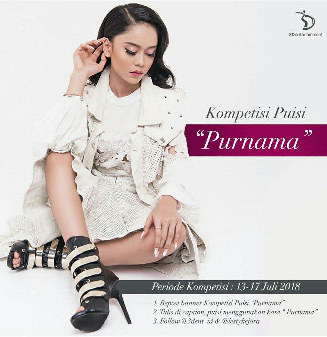 Lagunya sudah di upload, INGAT jangan di download  #PurnamaLestyKejoraDiBP5