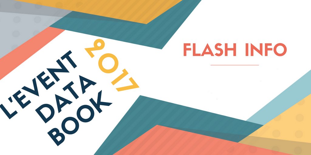 UNIMEV_FR's tweet photo. 💡Le bilan chiffré fait peau neuve et devient : l'Event Data Book ! Découvrez dès à présent les tendances de l'activité événementielle de l'année 2017 👉 https://t.co/Mu9Nq9wvDZ #eventprofs https://t.co/8pzz0VgxjQ