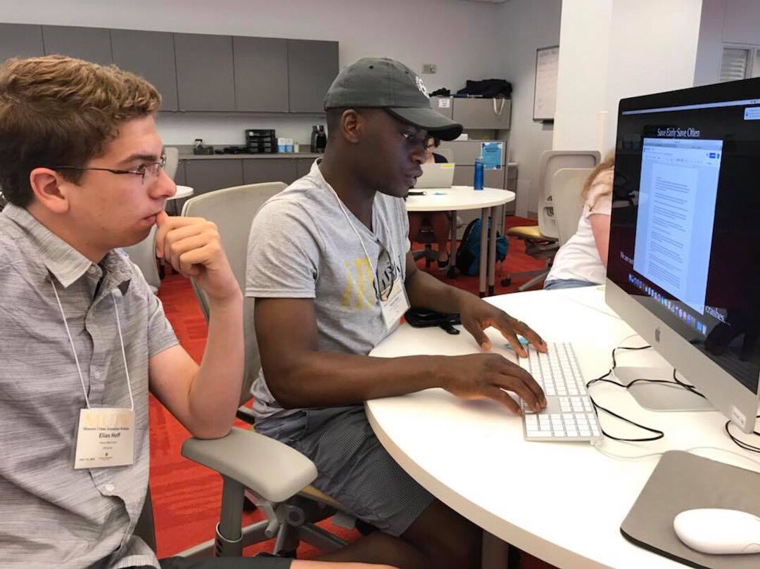 WaleAliyu's tweet photo. Wow, what a great group of kids! I was honored to serve last week at my alma mater's #MUJW (@mujschool Urban Journalism Workshop). These were some of the best stories in the programs history: https://t.co/eOYTM80FQG #nextgeneration #TheFuture #futurejournalist #MizzouMade https://t.co/UIOIZz3KlZ
