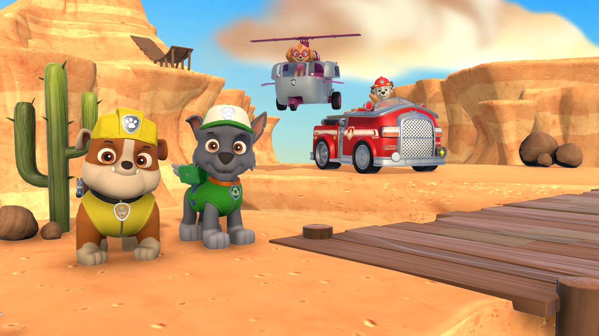 paw patrol on a roll video game