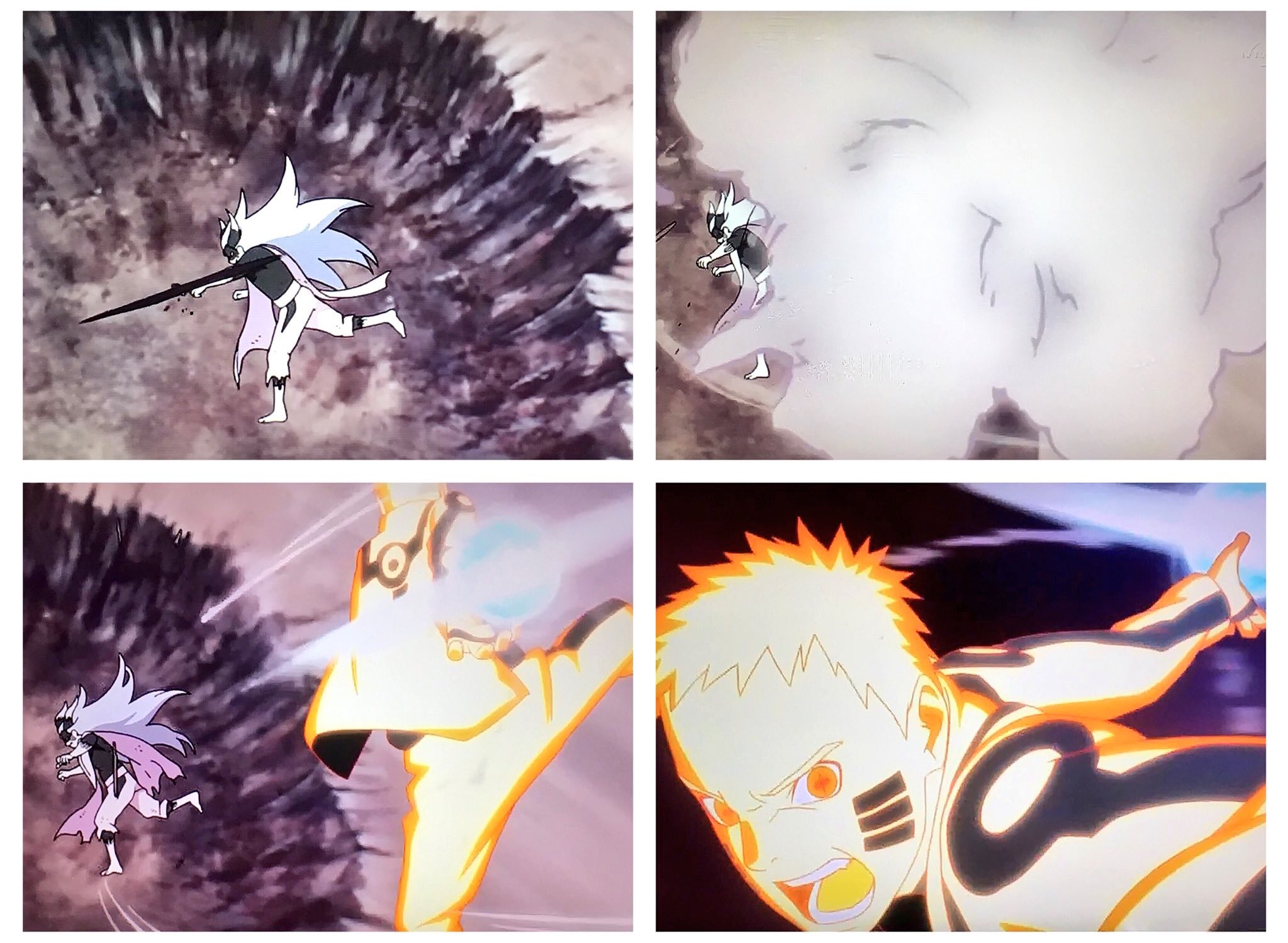 ちゃんそう ナルトがボルトの掌で螺旋丸作るシーンヤバイ 螺旋丸の重み普通に泣く ヮ ナルトとサスケの戦闘さ 波の国編でキメた手裏剣影分身でてきてまた高まったよね ˇwˇ