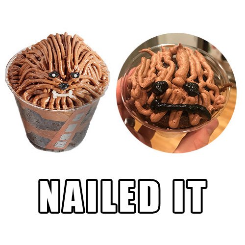 That time I tried to make Wookiee cake cups.

#nailedit #tbt #starwars <a href="/SoloCup/">Solo Cup</a> <a href="/starwars/">Star Wars</a>