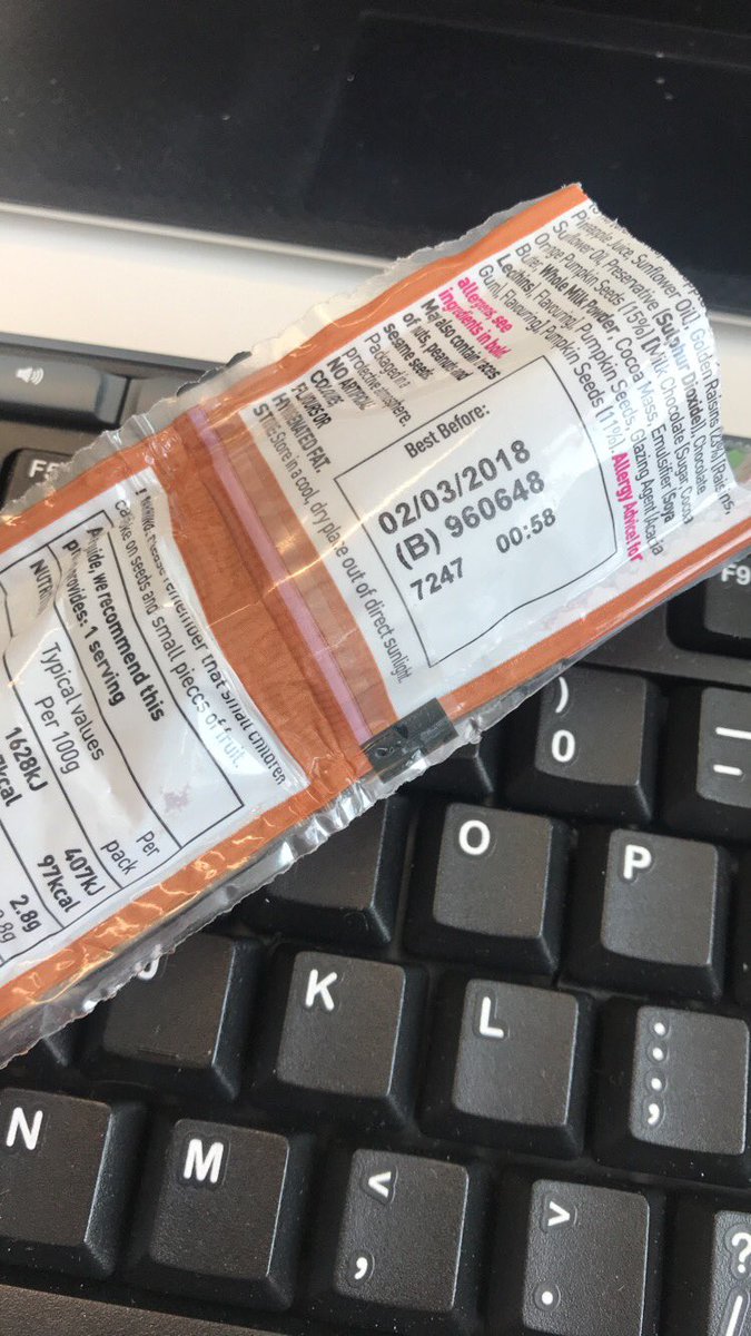 blabs90's tweet photo. @AsdaServiceTeam just finishing off my afternoon snack and noticed the best before date!! I only purchased these on Sunday! 🙈 https://t.co/KtYznUVs5s