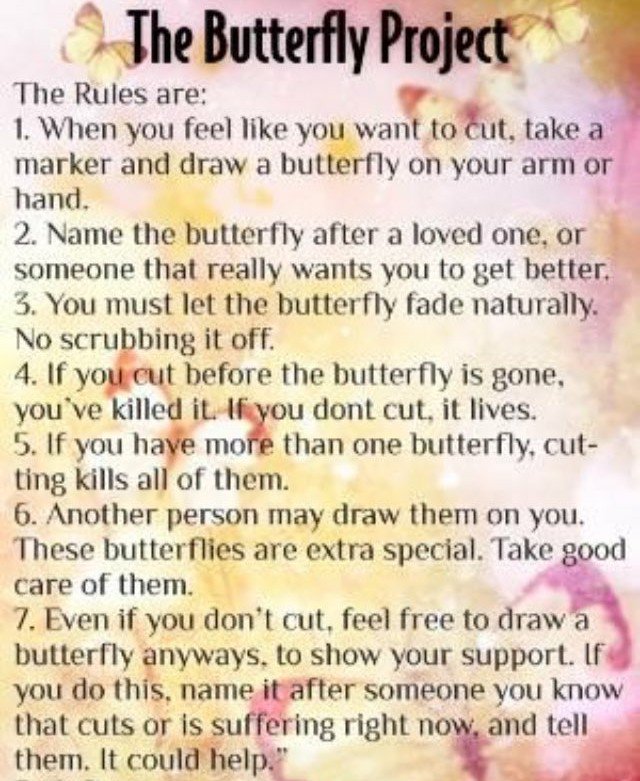 none_the_less0's tweet image. #SelfCare #LoveYourself #StopSelfHarm #TheButterflyProject