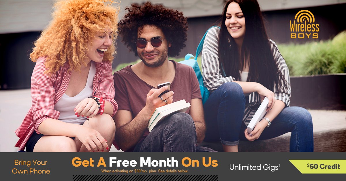 booststarr's tweet image. Bring your unlocked phone to Boost Mobile by Wireless Boys and set yourself free with one of our unlimited plans to get a FREE MONTH on us! #boostyourservice #wirelessboys