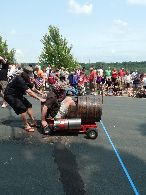 LiftBridge's tweet photo. Getting our barrel derby car tuned up for tomorrows Down Hill Derby at Stillwater Lumberjack Days. Come cheer us on at 2:00 PM! https://t.co/ur9hicTtFJ https://t.co/YURDDd26VU