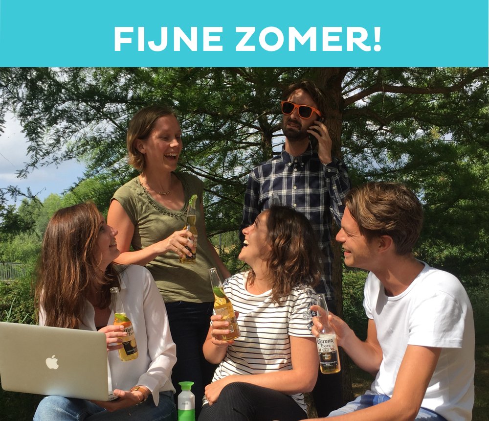 SamenWerktMett's tweet photo. De vakantieperiode is aangebroken! Tijd om op reis te gaan of juist om te werken aan jouw Mett-platform. Namens alle Mett-ers, geniet van de zomer! https://t.co/7wk0i3NvTk