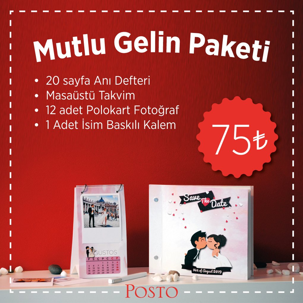 Mutlu Gelin Paketi ile bütün gelinler mutlu..
#gelindamat #gelin #anıdefteri #fototakvim #kalembaskı #düğün #düğünpaketi #izmir #alsancak #şaireşrefbulvarı #dijitalbaskı #ilgünçürünler #promosyon #posto #ajans2.kat