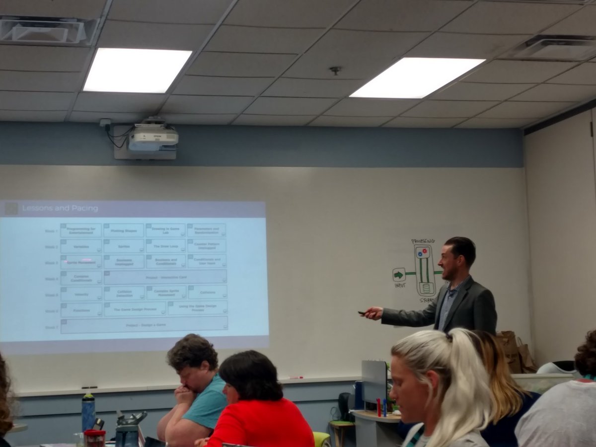 wattsupjohn's tweet image. #ohteachercon #osln #battelle Day 4 Programming Unit 3