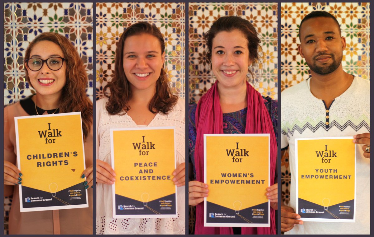 #WalkTogether #SFCGMaroc #Theelders #NelsonMandela #NelsonMandela100