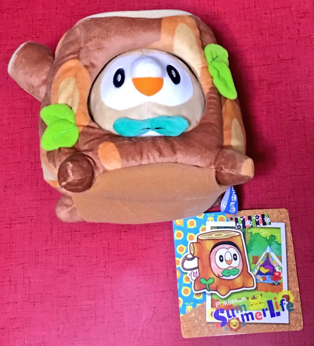 ぬいぐるみ Pokémon Summer Life モクロー」（ポケモン） #はやぶさモ