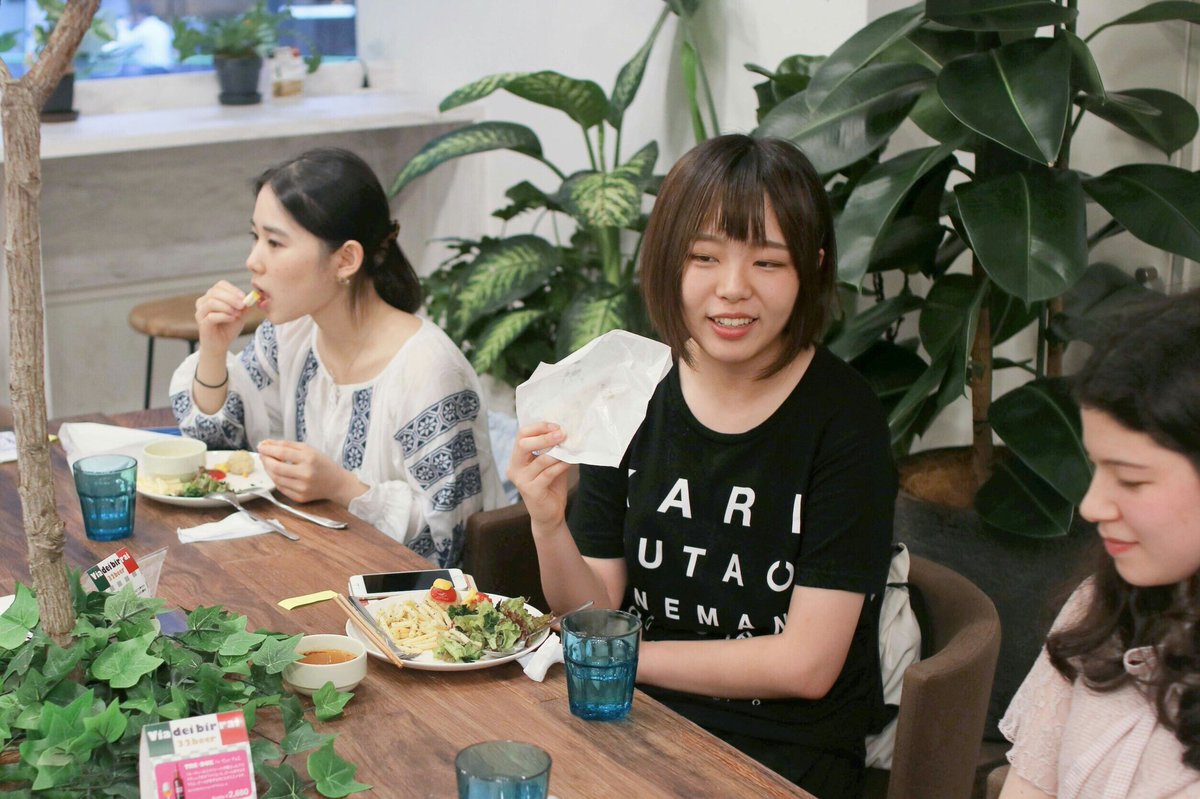 students_arc's tweet photo. ヴィーガン食事会を開催しました！
たくさんお話できました😊 https://t.co/T6Y8JTDiNV