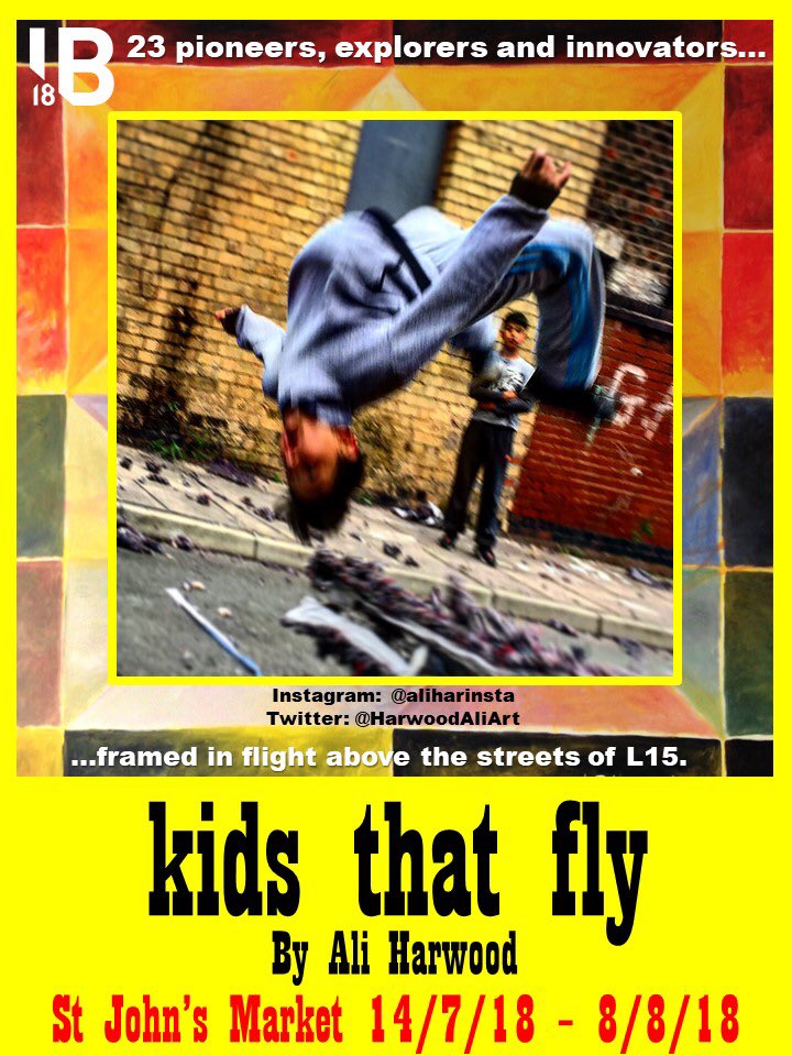 HarwoodAliArt's tweet photo. @IndyBiennial #tunstall30 on round the clock, #wondersoftheworld #poetry on Saturday 2-4, #kidsthatfly in @StJohnsShopping and much more. https://t.co/bIImbUC1ar