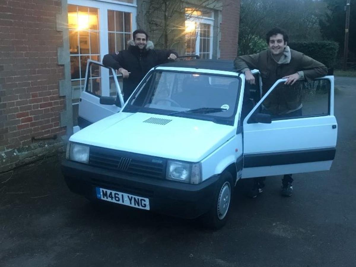 SlingshotNow's tweet photo. We have another #MongolRally2018 car @peplink internet connected, tracked and underway on their epic 10,000 mile 12 country #roadtrip in a tiny car.. #lte #gps Track Nicco & ANdrews progress here and support their chosen charities too if you can.
https://t.co/swpFGhK32F https://t.co/BEIxAmO8K6