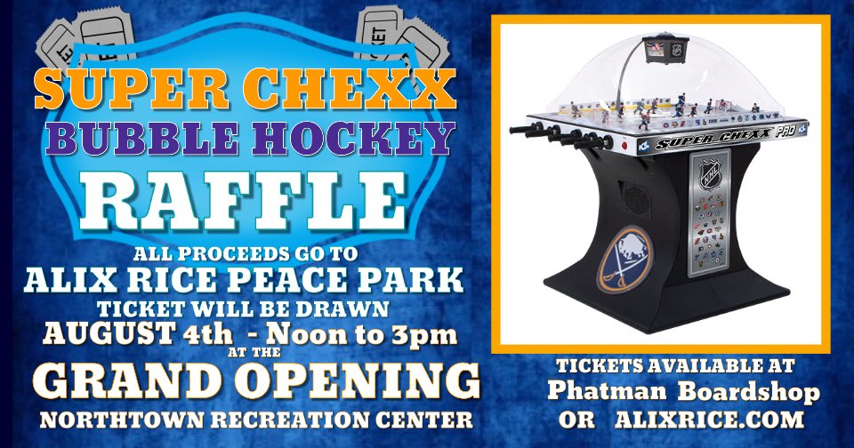 RockinForRice's tweet photo. @THF Hoping you can steer some pro skaters our way for the grand opening August 4th! And share some love for our #BricksForTix campaign! Thank you for supporting the memory of Alix! https://t.co/Y6QQi3A0K7