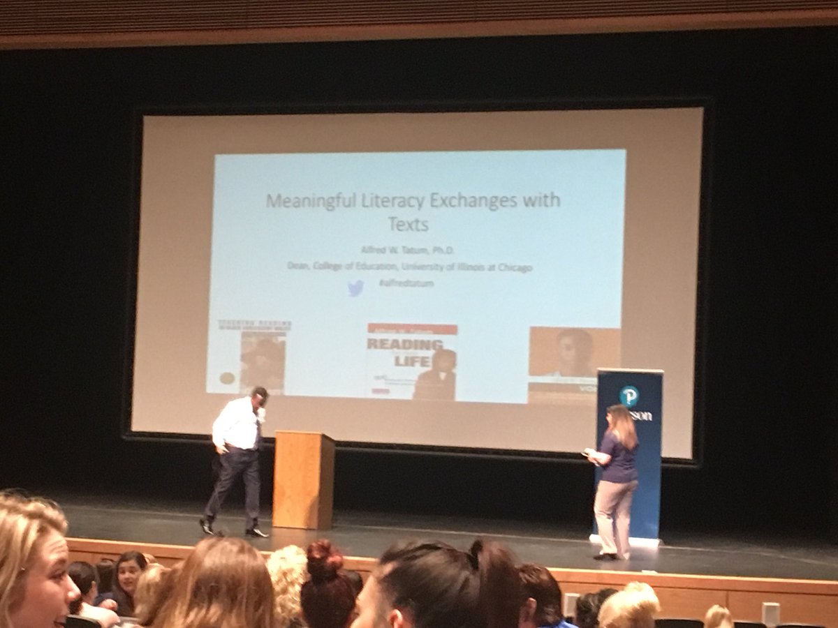 lindley_kara's tweet photo. Great information on making βMeaningful Literacy Exchangesβ with Dr. Alfred Tatum! Tap into multiple disciplines, new vocabulary, and engorge your students in a βTextual Feastβ! #kugames #kelleru #alfredtatum https://t.co/LQKNEOOLXb