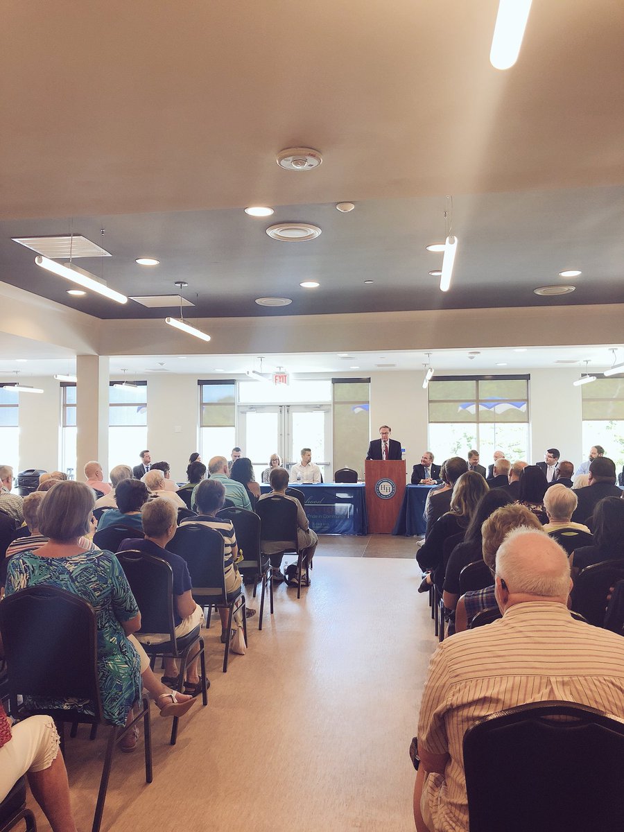 We’re at the grand opening of Highland Village in Highland Heights. Affordable senior housing that was desperately needed in Campbell Co. This place is beautiful! Congrats to everyone involved.